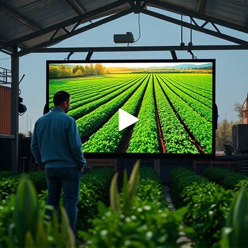 Schermata del video aziendale per 'Azienda Agricola Sole Nascente'